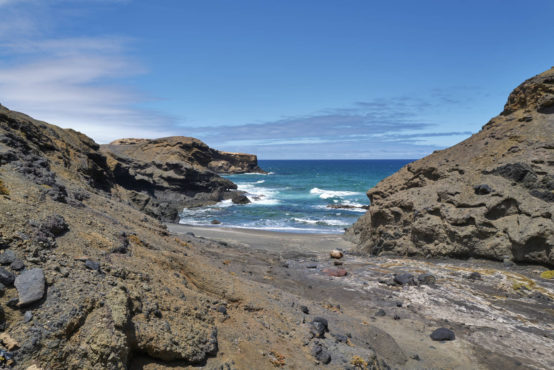 Baja de los Erizos La Pared Fuerteventura.