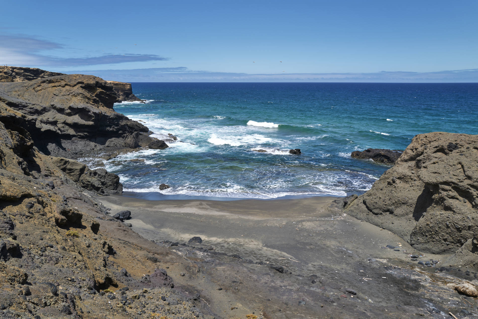 Baja de los Erizos La Pared Fuerteventura.