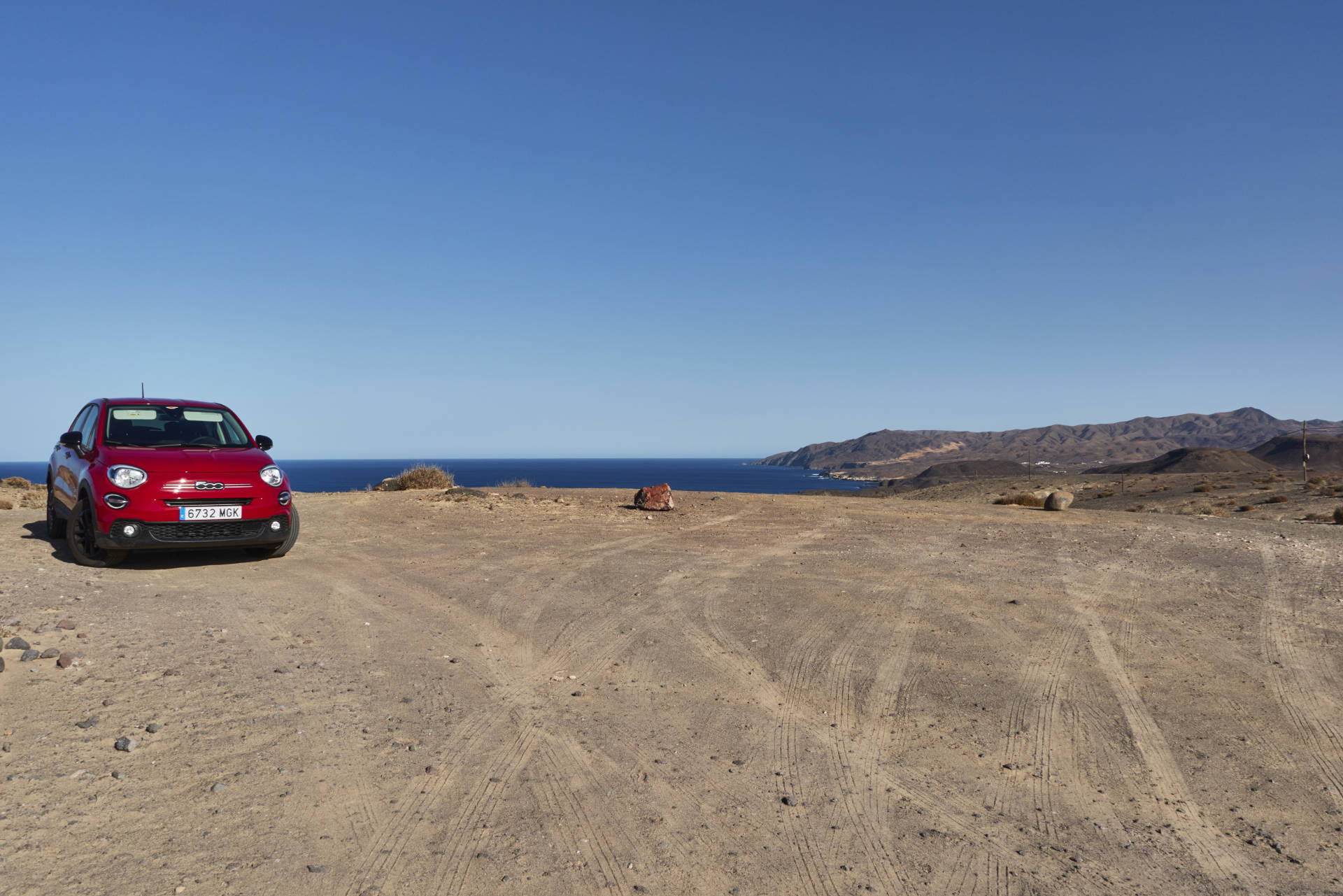 Blick vom Ausgangspunkt auf La Pared und Punta de Guadalupe.