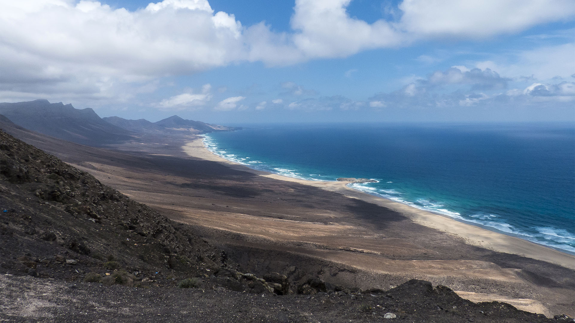 Die Strände Fuerteventuras: Playa de Barlovento de Jandia.