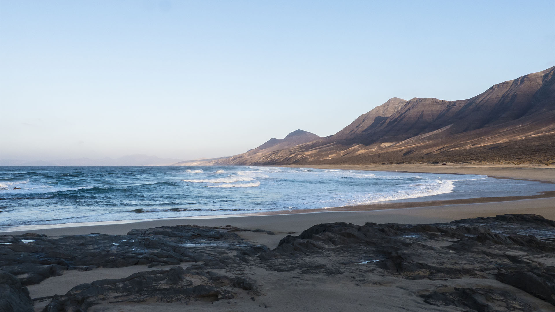 Die Strände Fuerteventuras: Playa de Barlovento de Jandia.