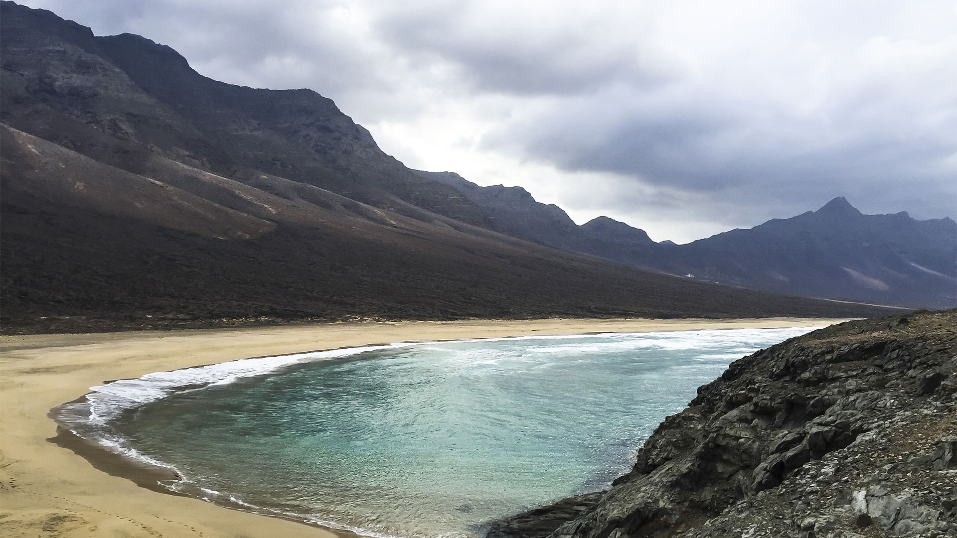 Die Strände Fuerteventuras: Playa de Barlovento de Jandia.