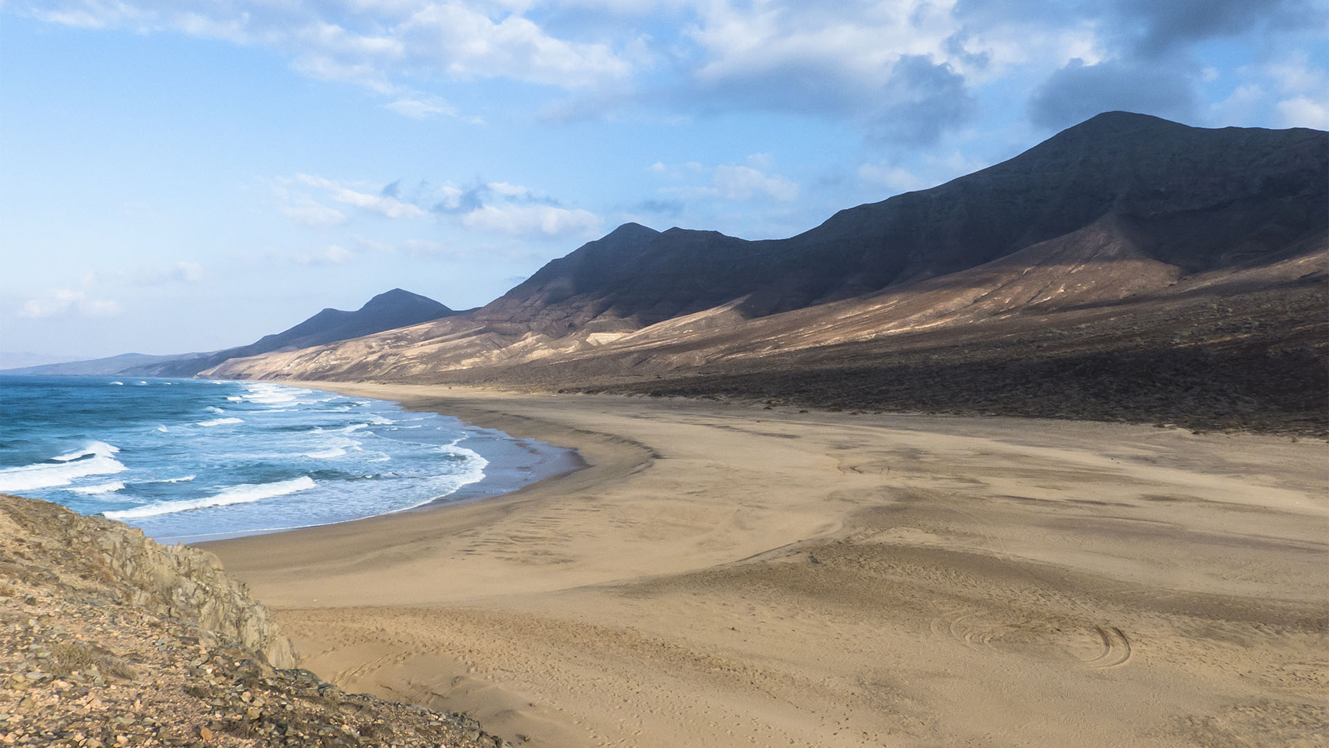 Die Strände Fuerteventuras: Playa de Barlovento de Jandia.