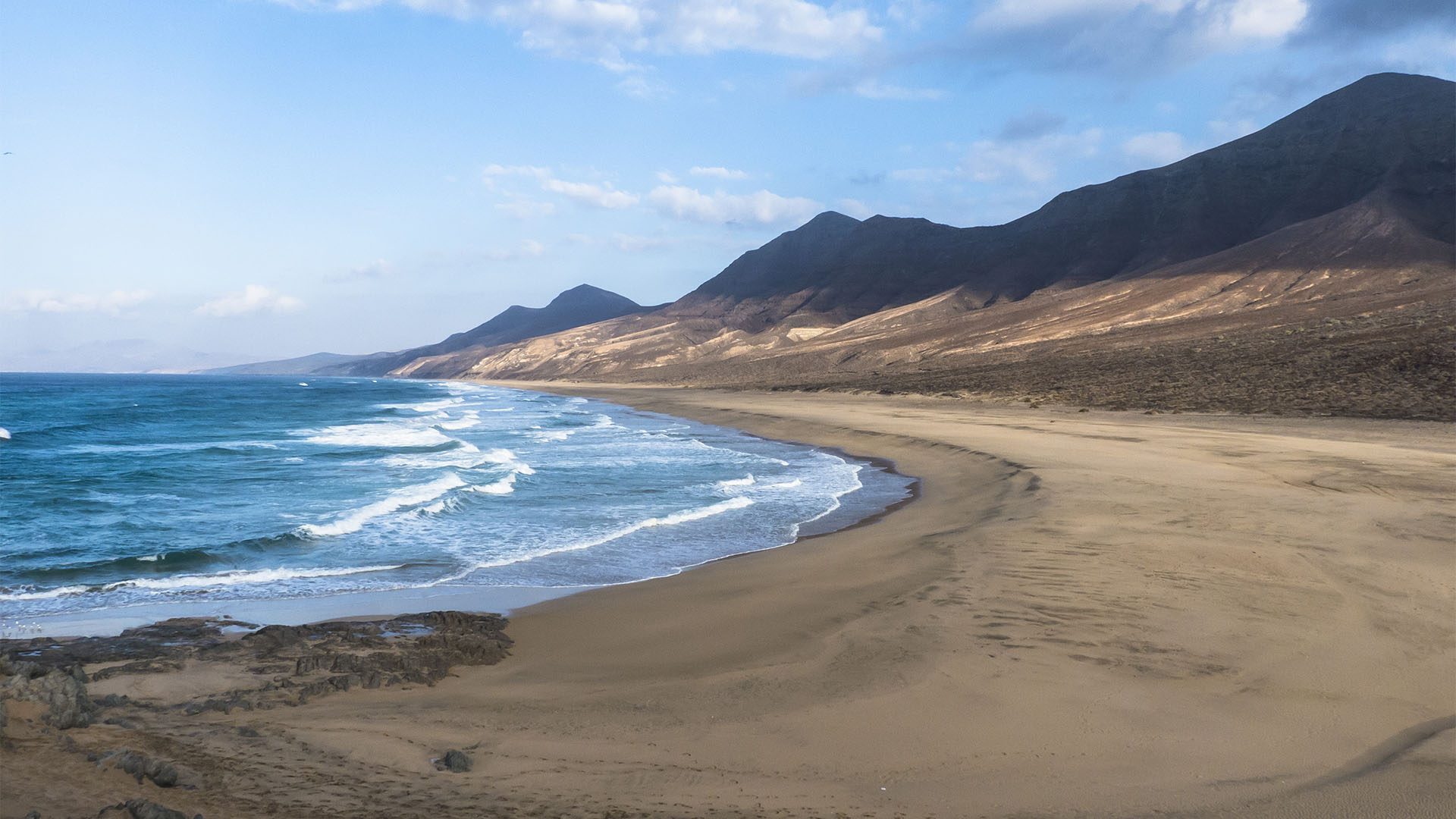 Die Strände Fuerteventuras: Playa de Barlovento de Jandia.