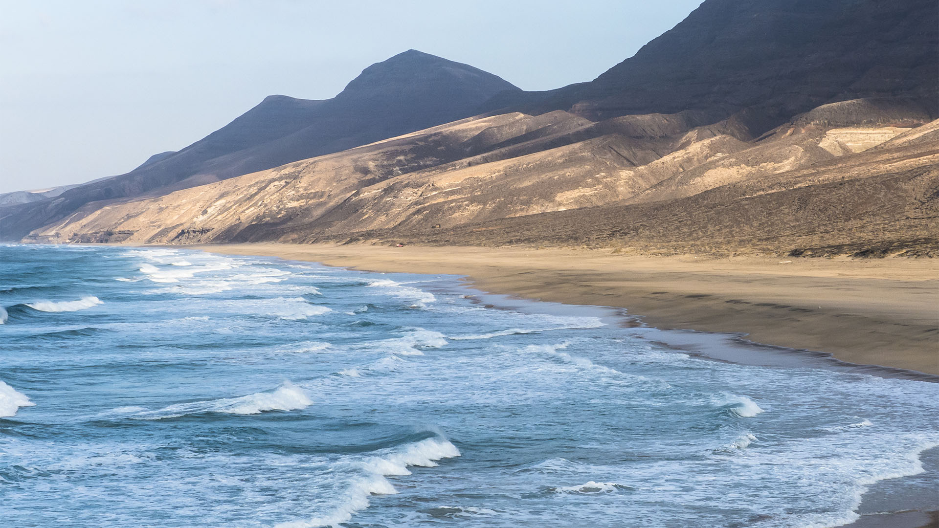 Die Strände Fuerteventuras: Playa de Barlovento de Jandia.