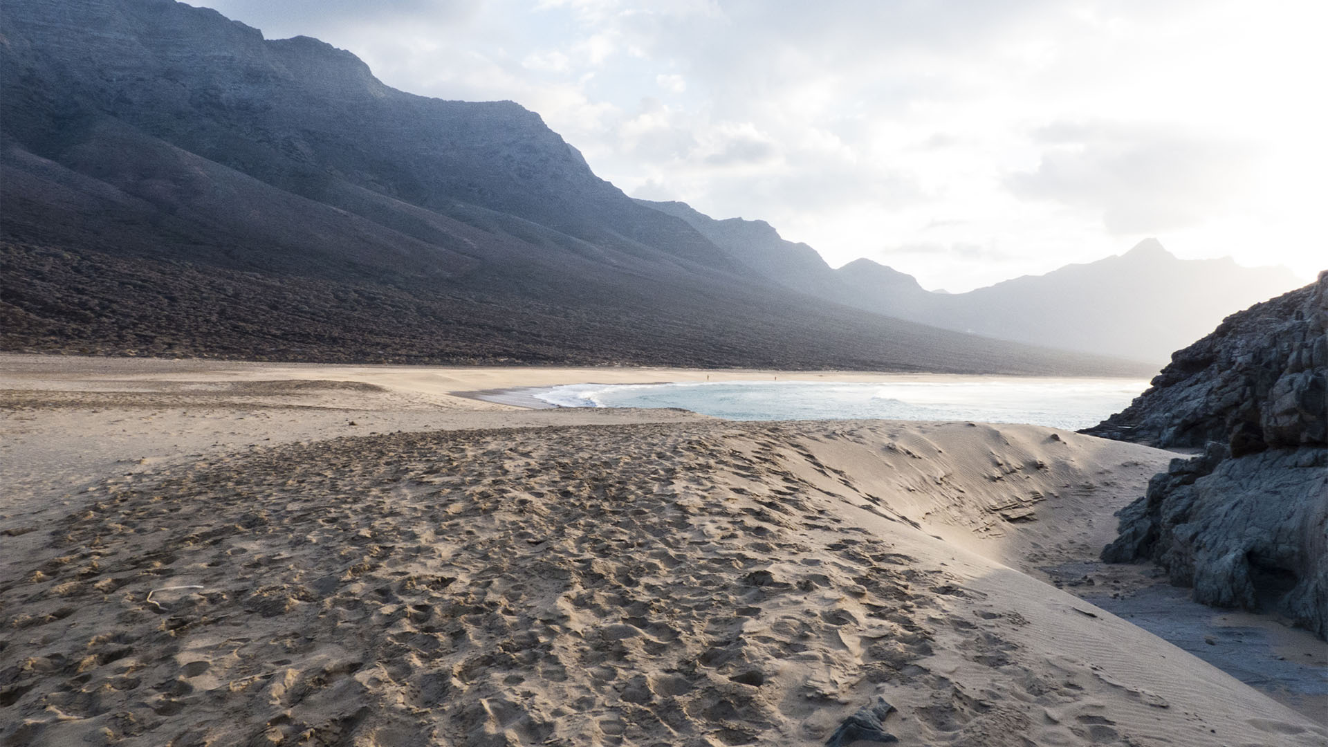 Die Strände Fuerteventuras: Playa de Barlovento de Jandia.