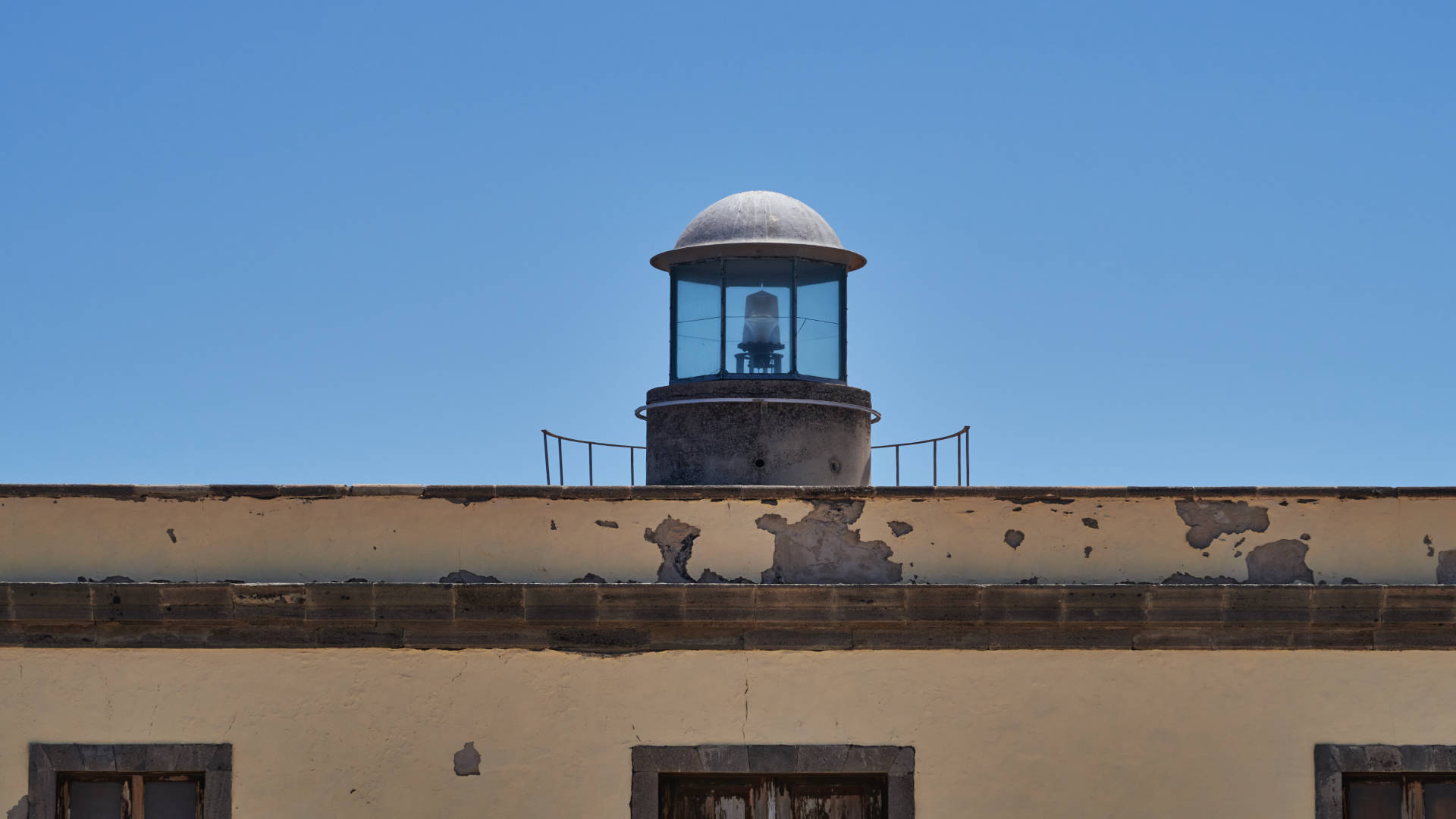 Faro Martiño Isla de Lobos Fuerteventura.