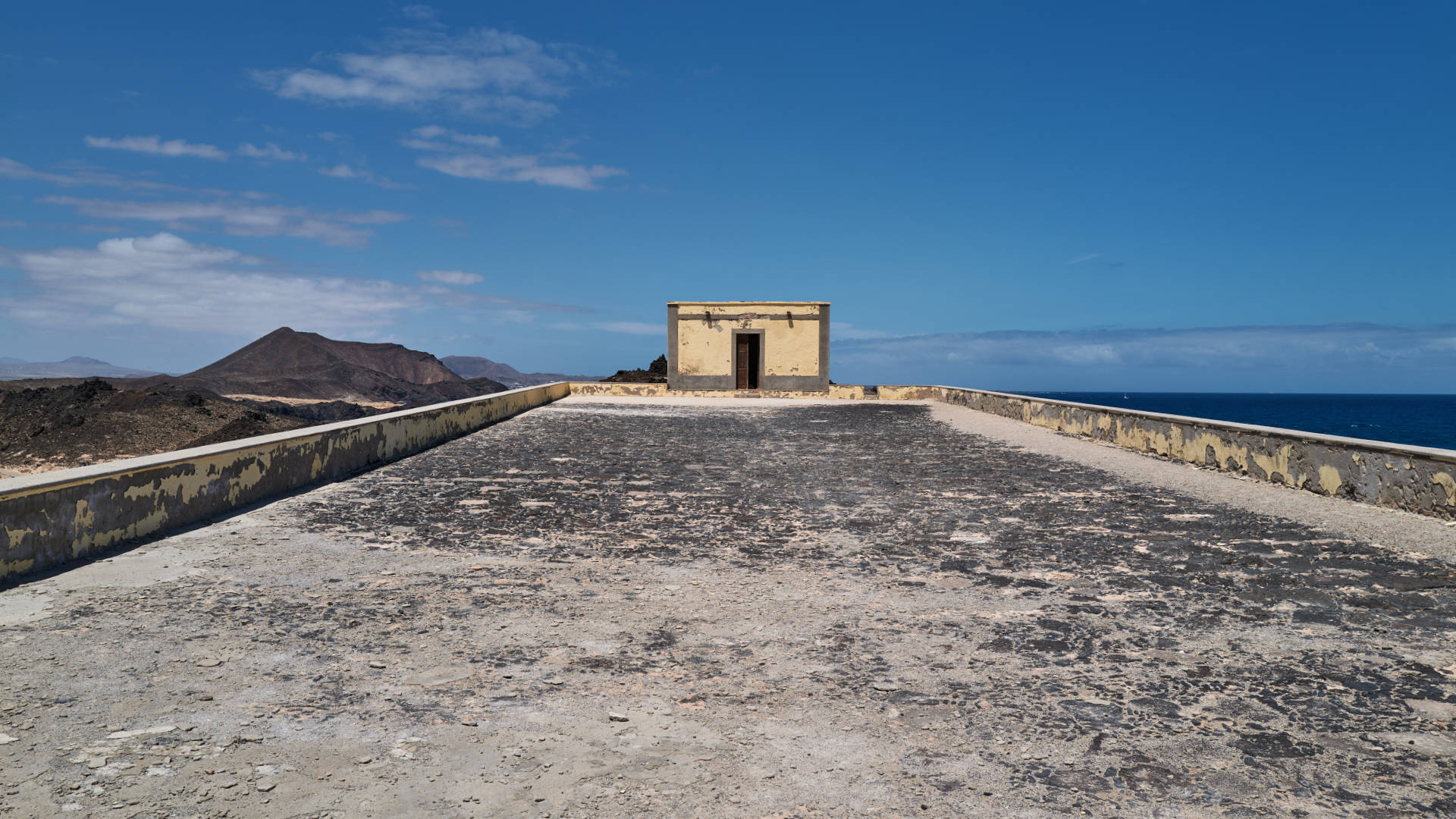 Faro Martiño Isla de Lobos Fuerteventura.