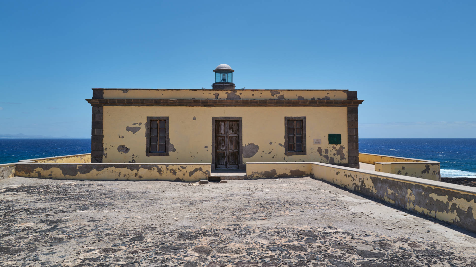 Faro Martiño Isla de Lobos Fuerteventura.