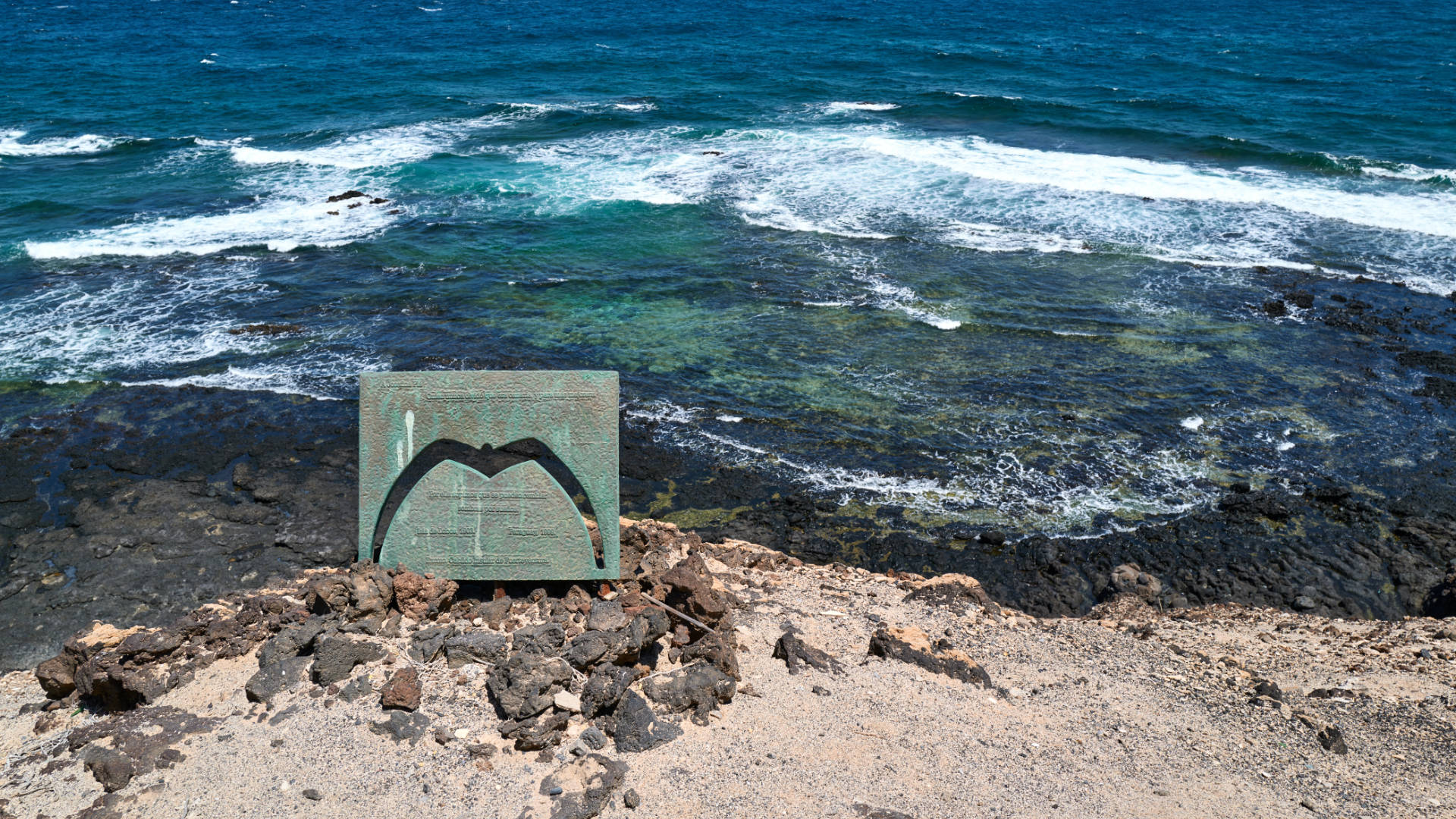 Faro Martiño Isla de Lobos Fuerteventura.