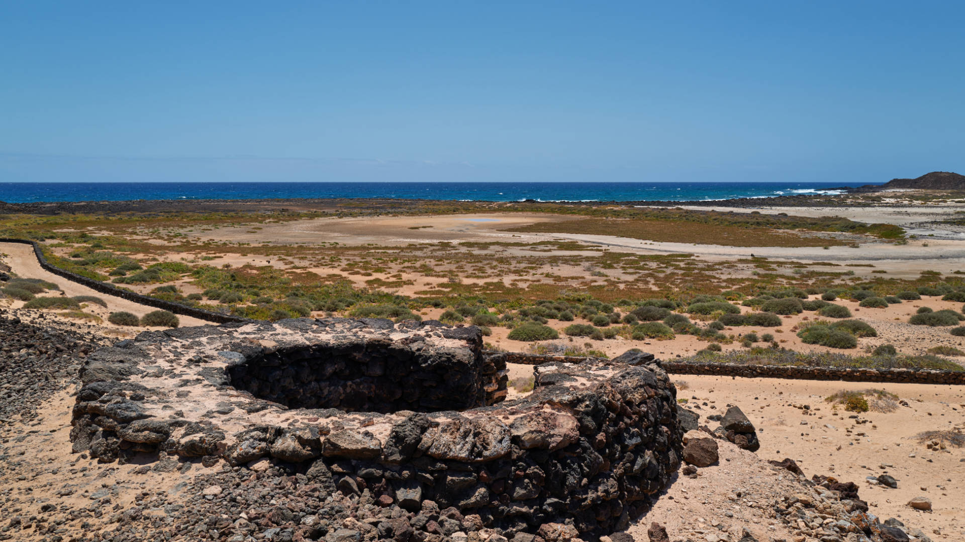 Kalkofen Isla de Lobos Fuerteventura.