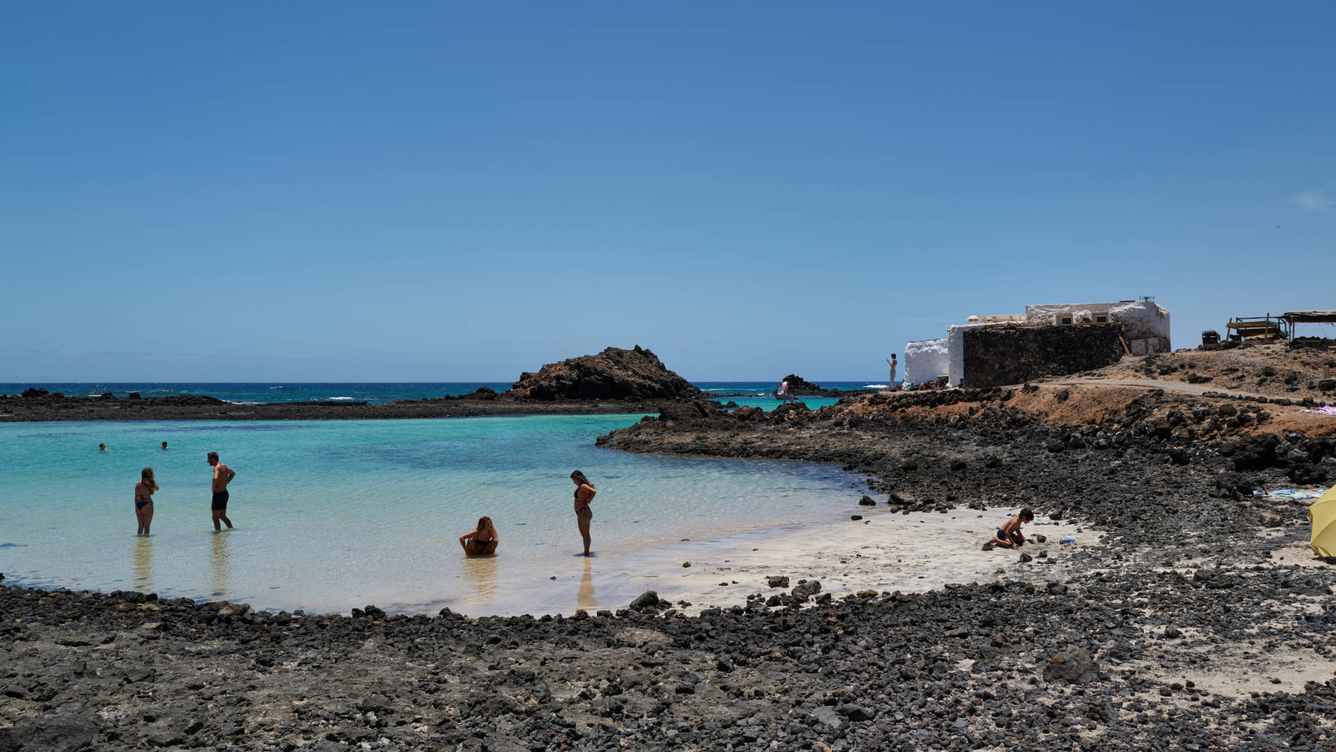 Puertito Isla de Lobos Fuerteventura.