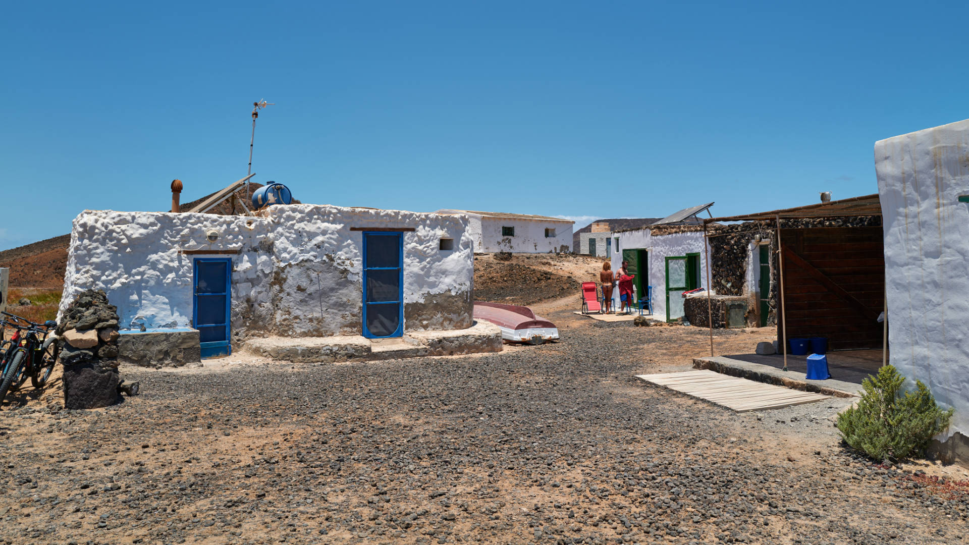 Puertito Isla de Lobos Fuerteventura.