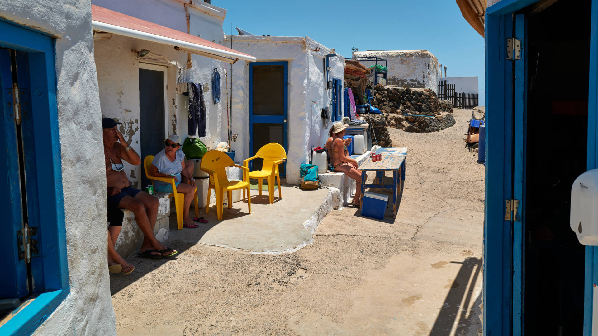 Puertito Isla de Lobos Fuerteventura.
