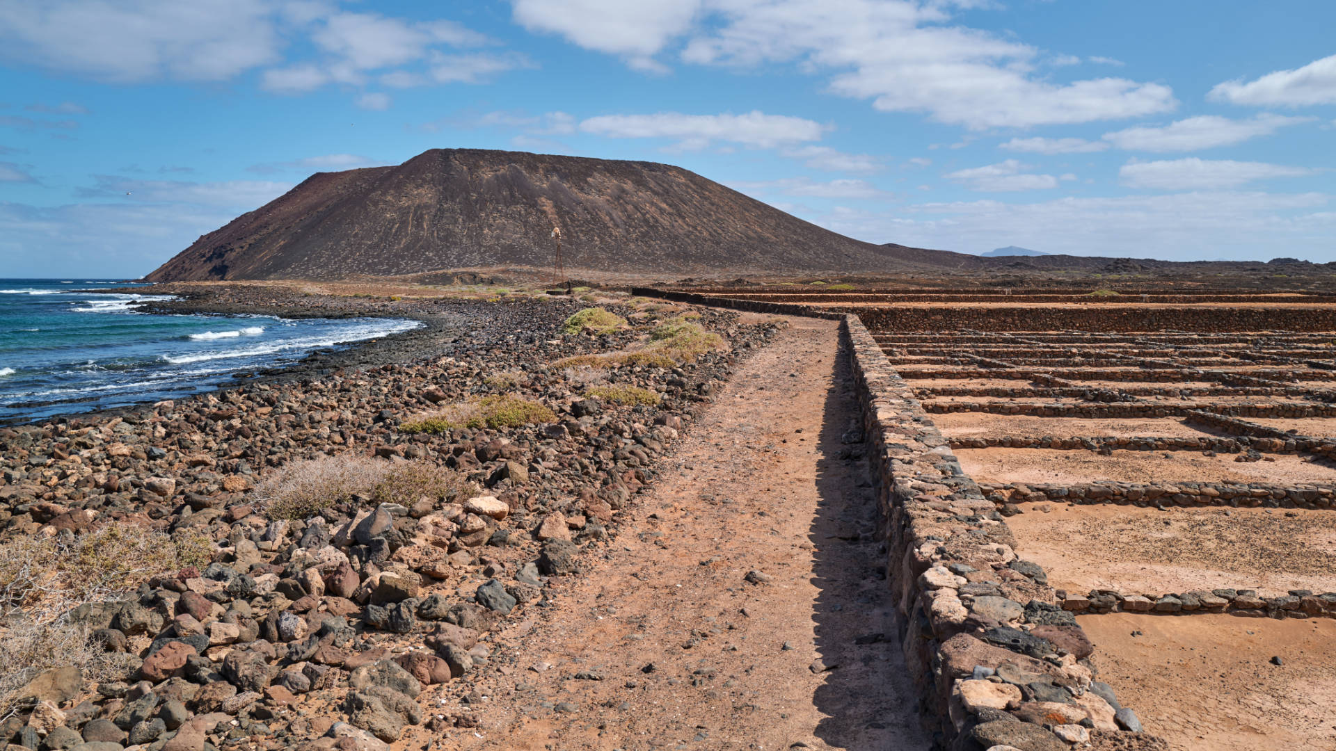 Saline Isla de Lobos Fuerteventura.