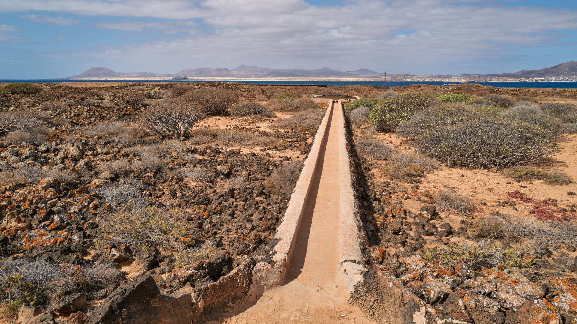 Saline Isla de Lobos Fuerteventura.