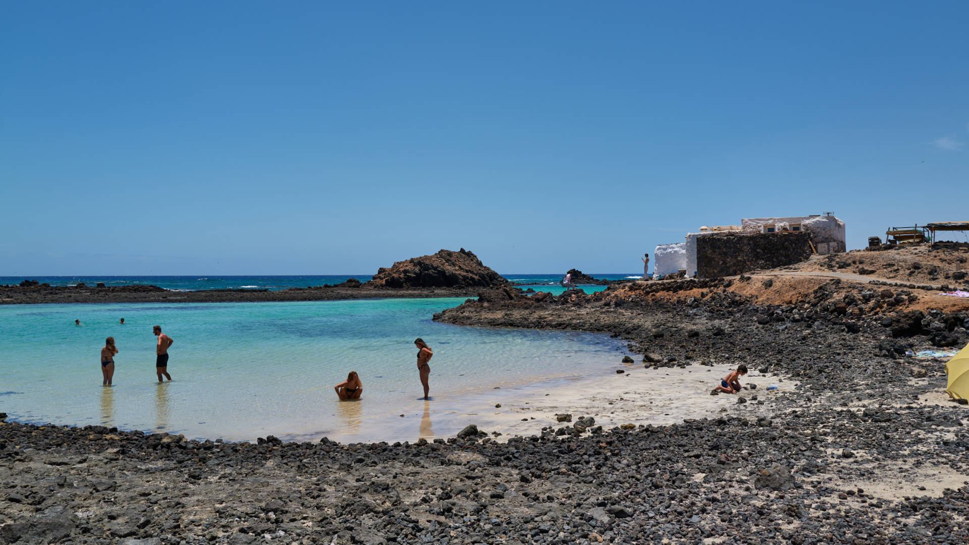 Caleta de la Rasca Isla de Lobos Fuerteventura.