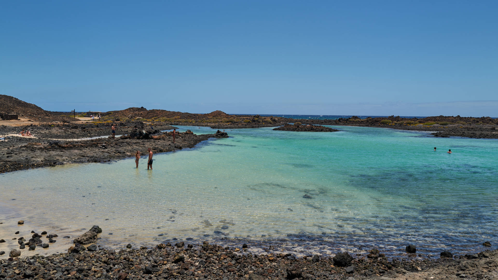 Caleta de la Rasca Isla de Lobos Fuerteventura.