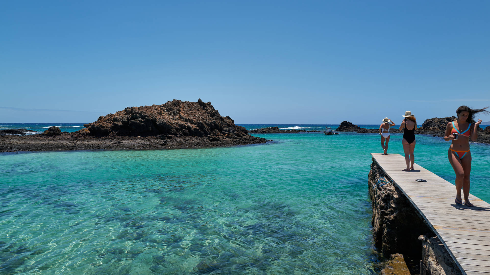 Caleta de la Rasca Isla de Lobos Fuerteventura.