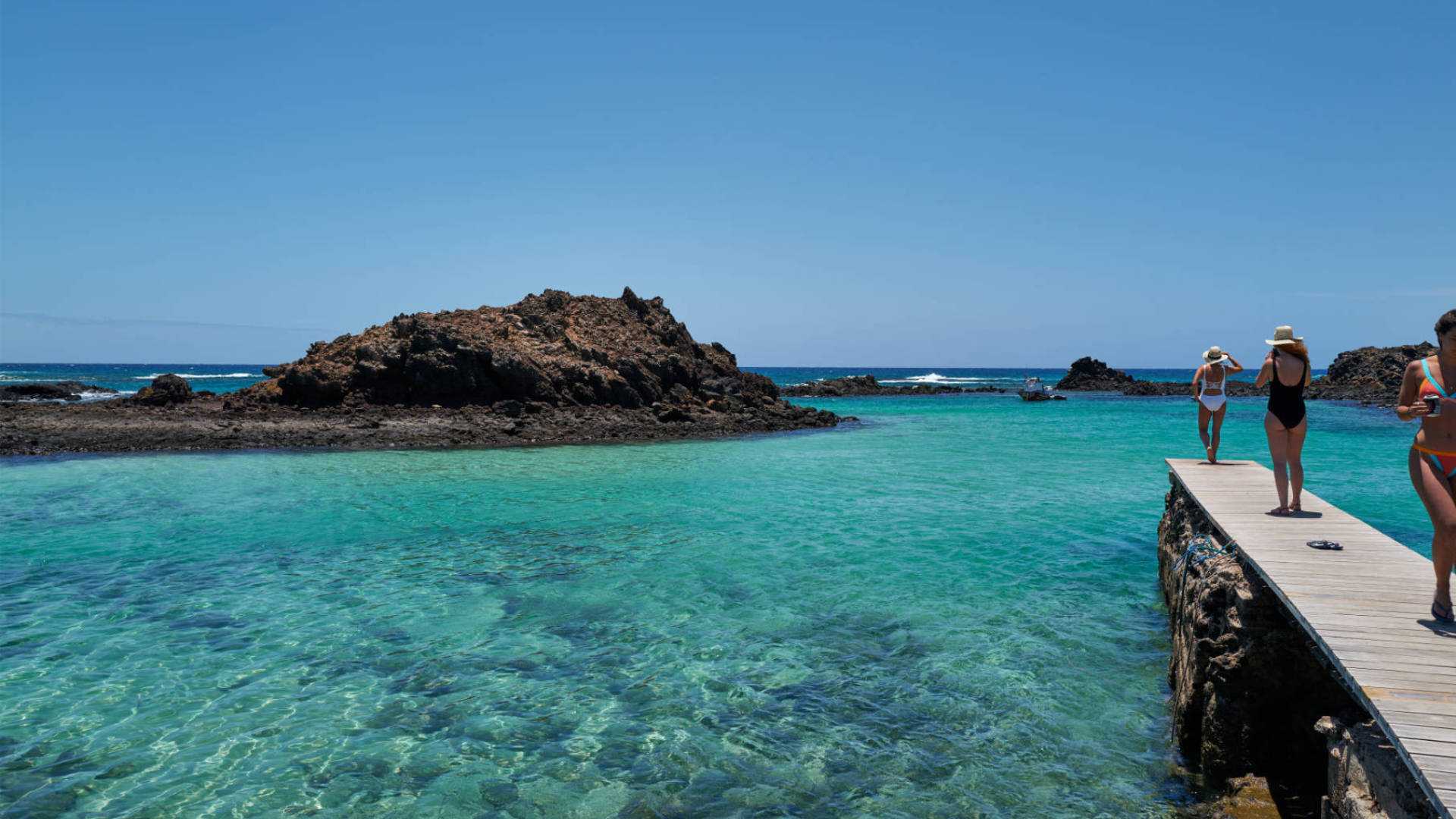 Caleta de la Rasca Isla de Lobos Fuerteventura.