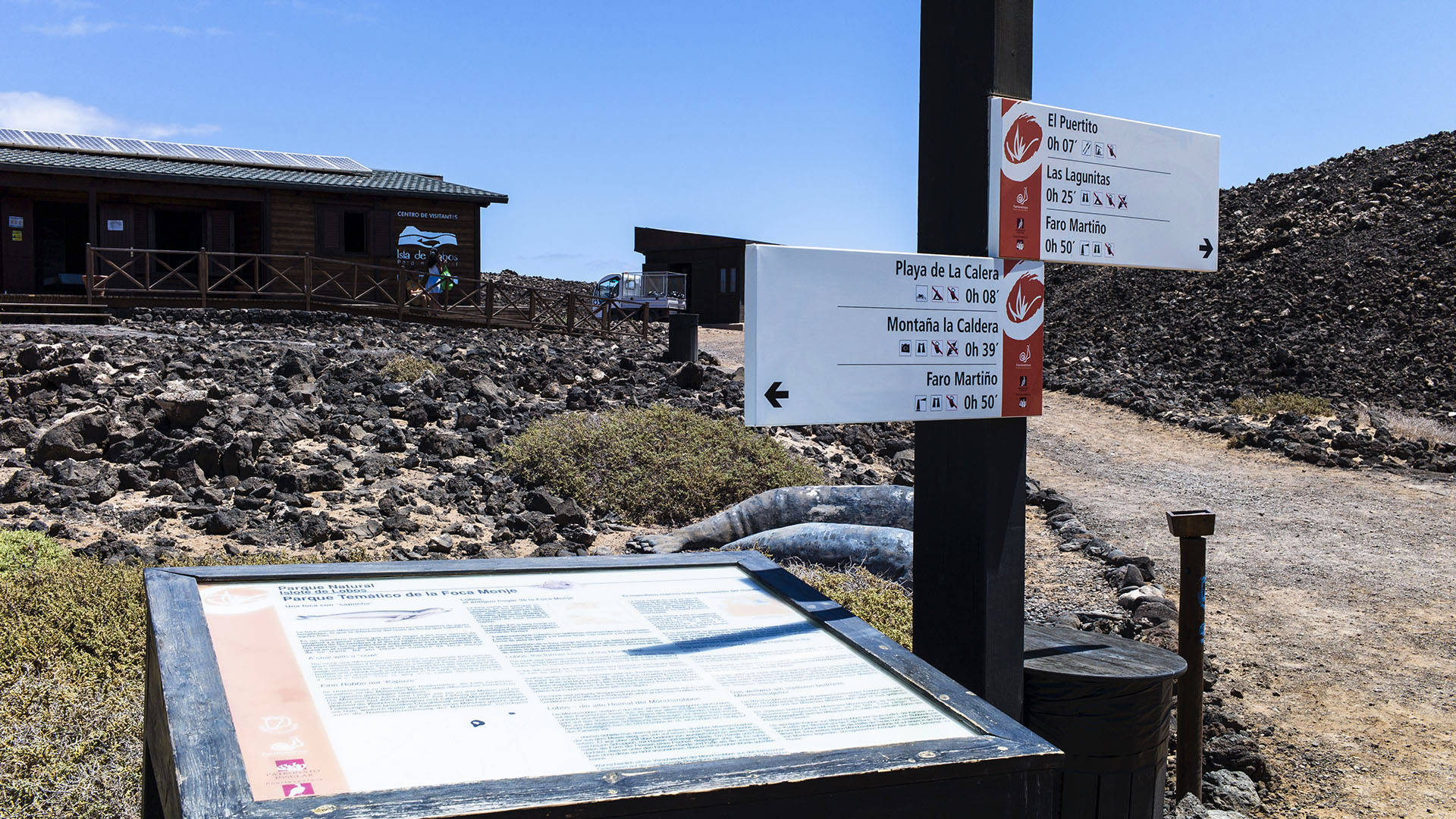 Fuerteventura entdecken – die kleine Insel Los Lobos vor Fuerteventura.