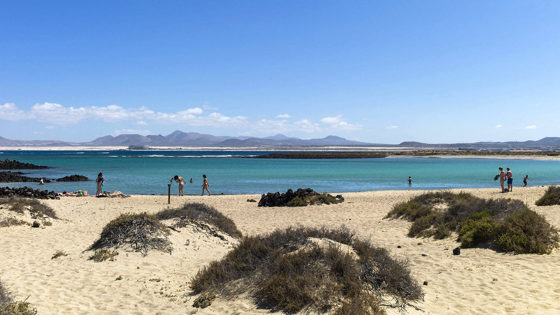 Die Strände der Isla de Lobos.