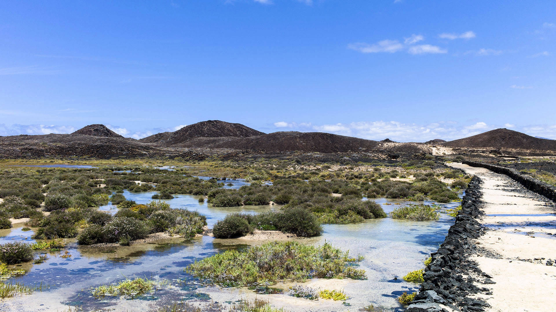 Wandern auf der Isla de Lobos Fuerteventura.