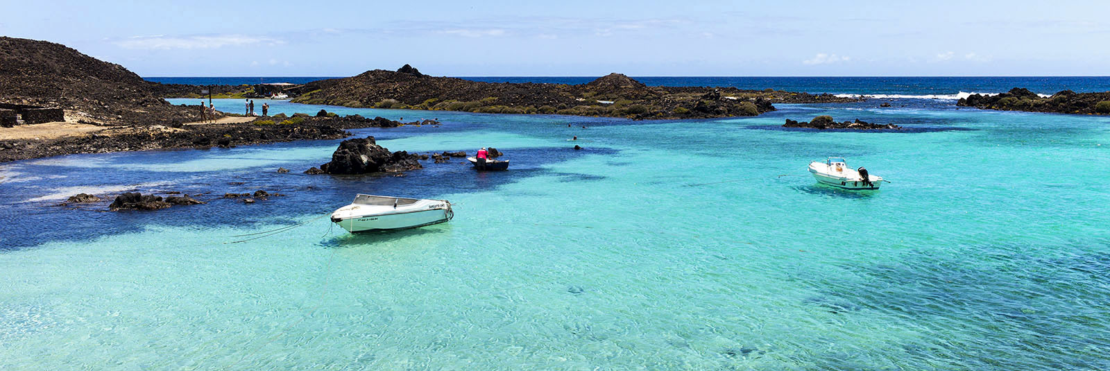 Fuerteventura entdecken – die kleine Insel Los Lobos vor Fuerteventura.