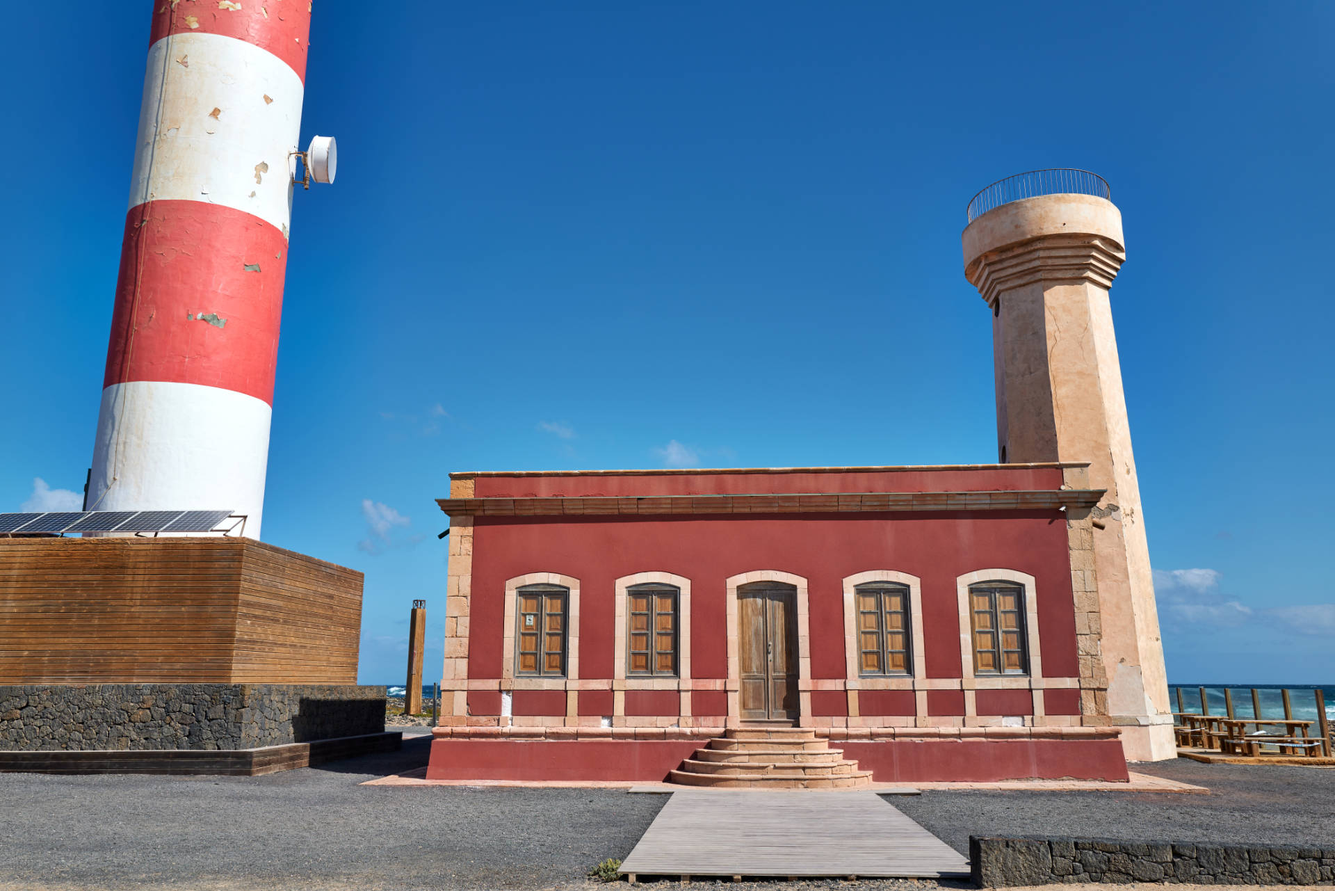 Leuchtturm Faro de Tostón El Cotillo Fuerteventura.