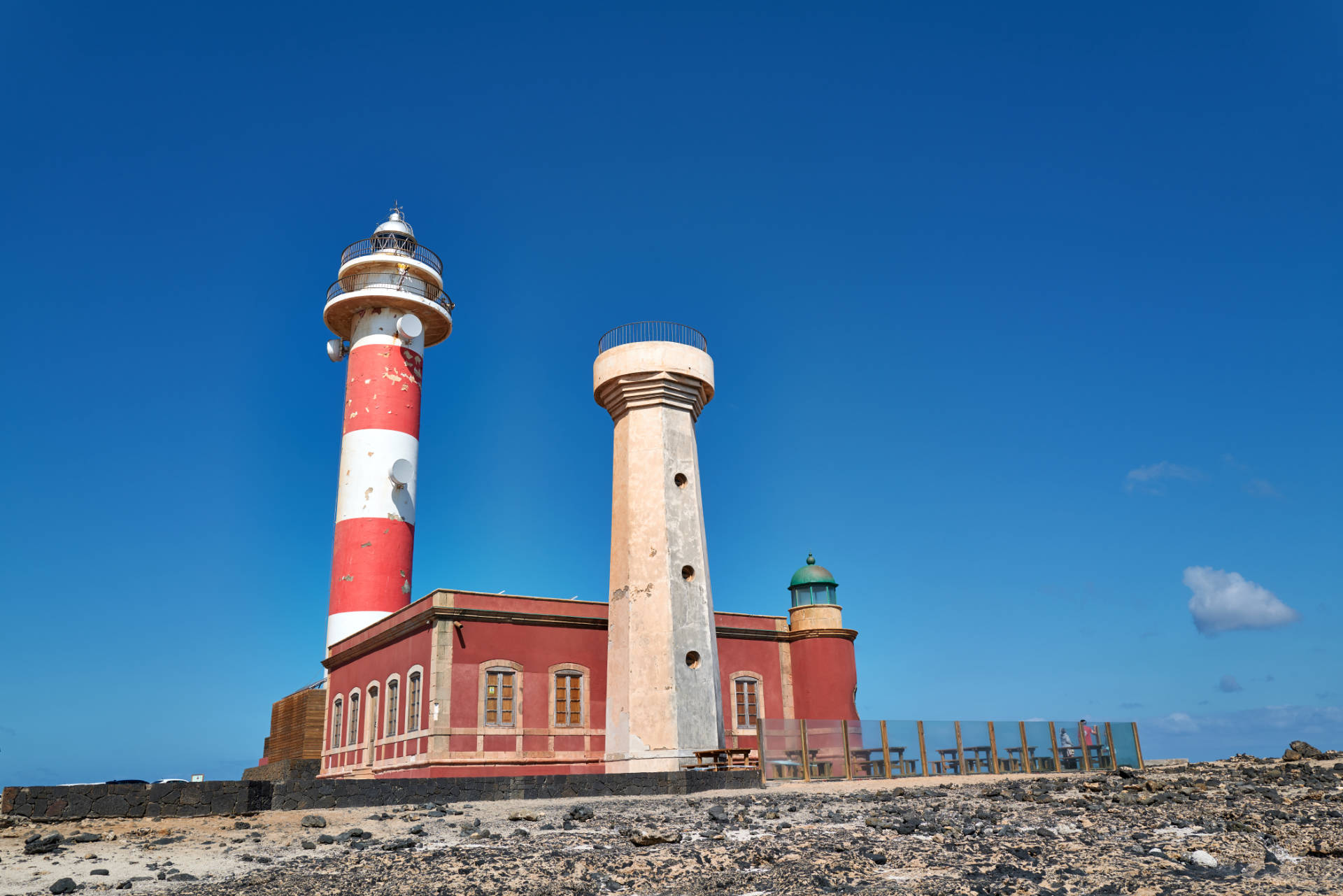 Leuchtturm Faro de Tostón El Cotillo Fuerteventura.