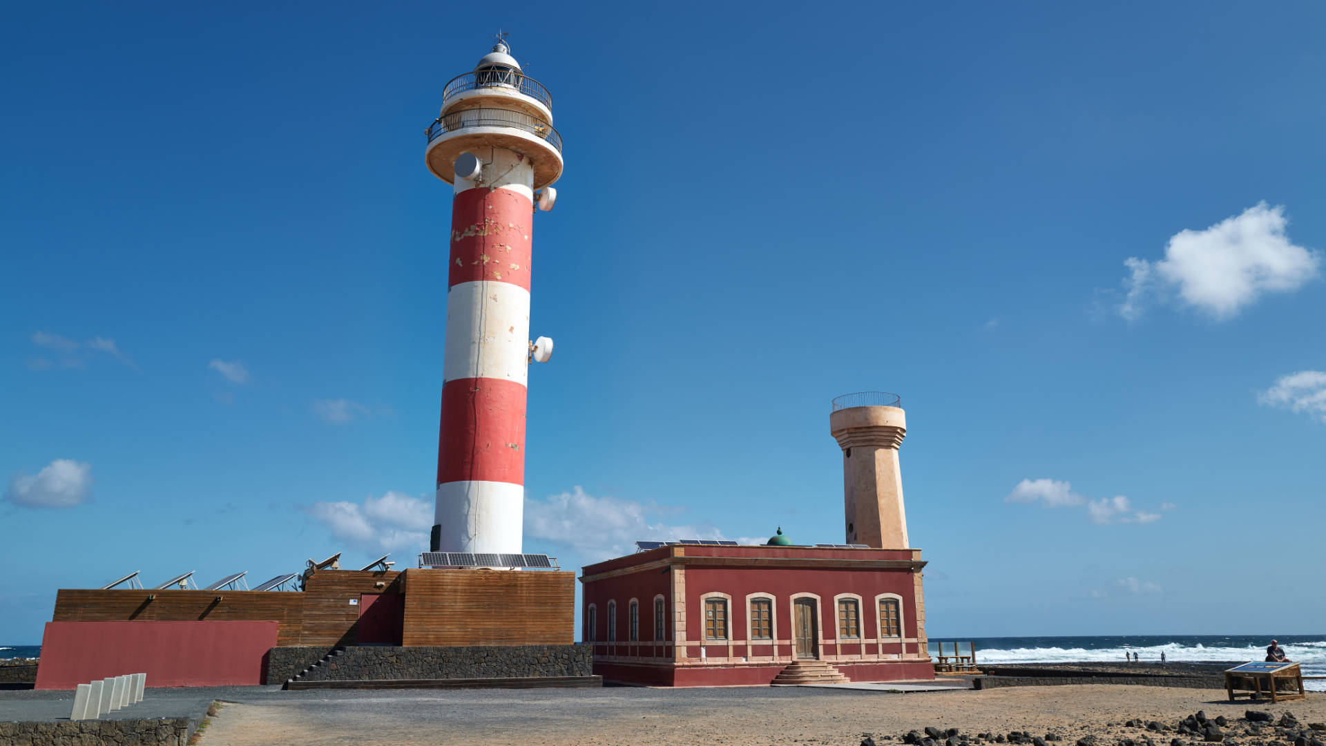 Leuchtturm Faro de Tostón El Cotillo Fuerteventura.