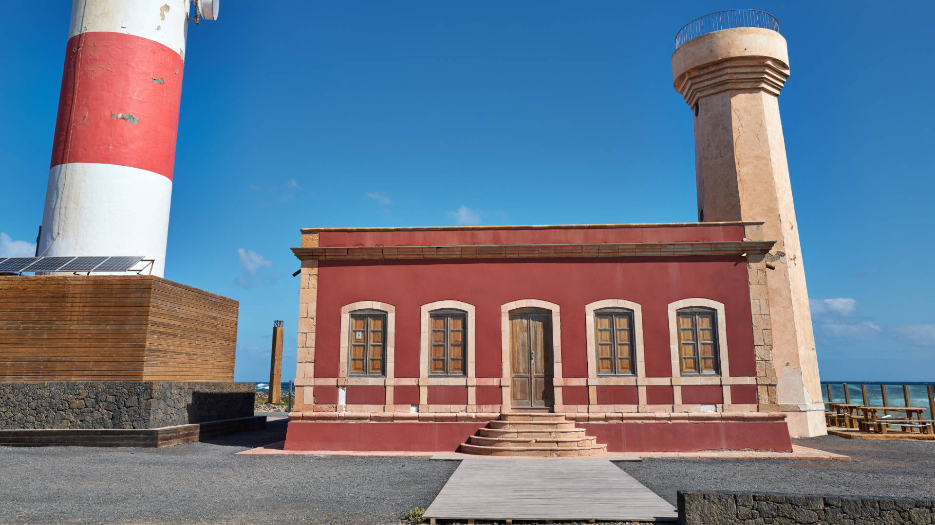 Leuchtturm Faro de Tostón El Cotillo Fuerteventura.