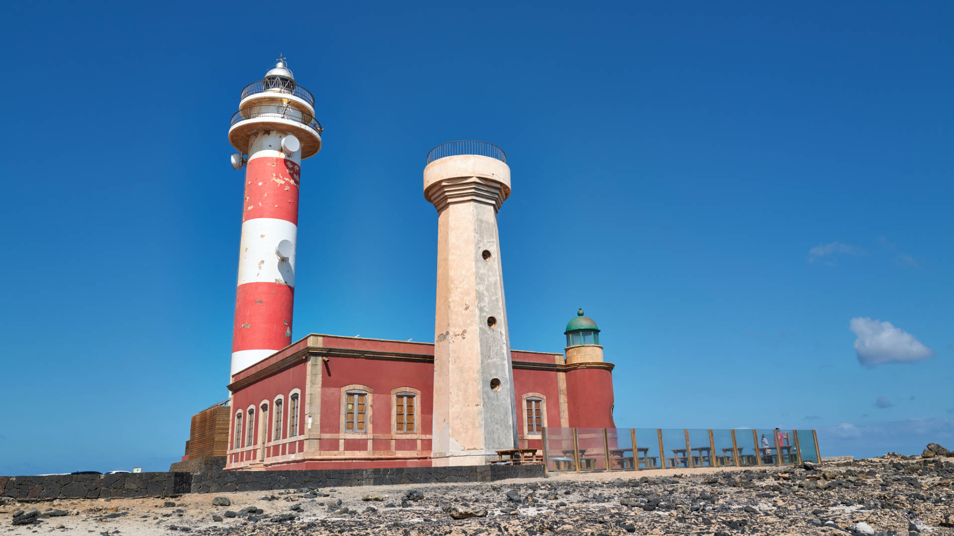 Leuchtturm Faro de Tostón El Cotillo Fuerteventura.