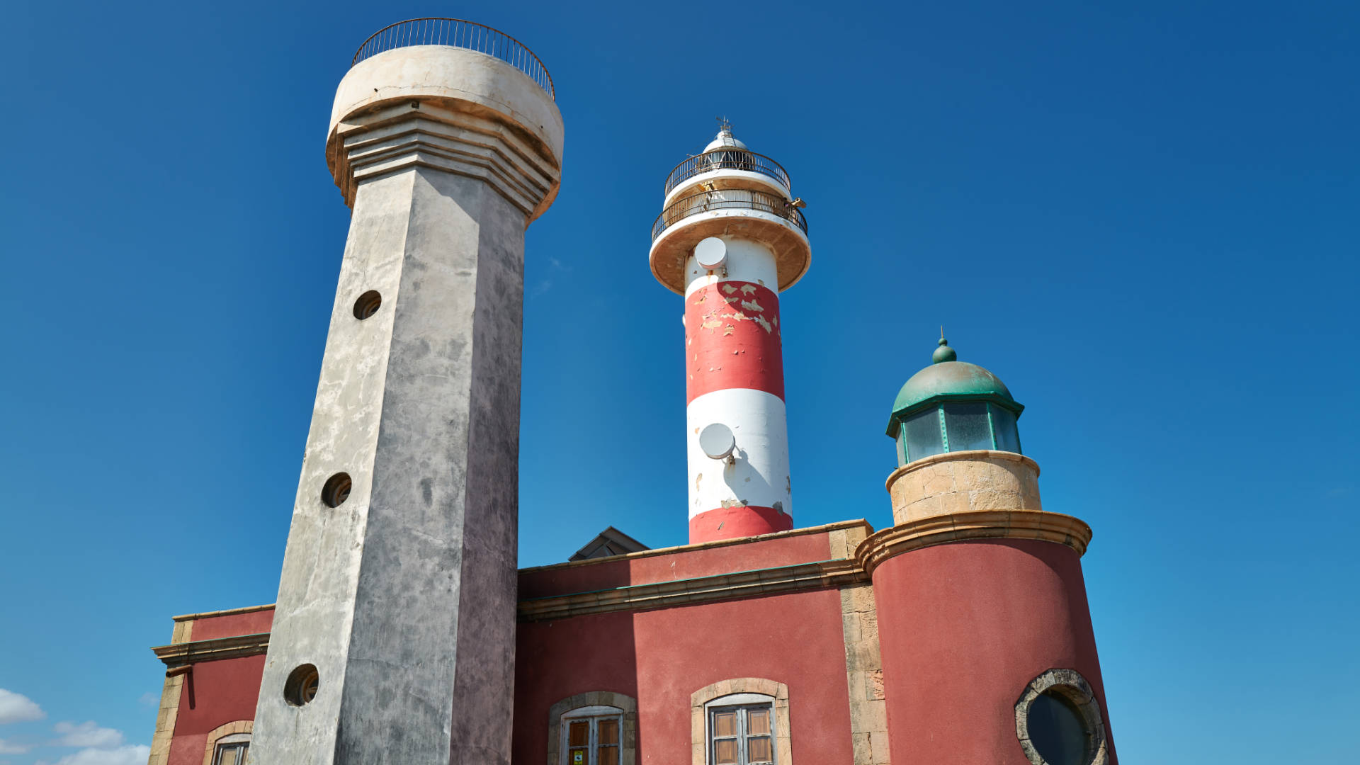 Leuchtturm Faro de Tostón El Cotillo Fuerteventura.