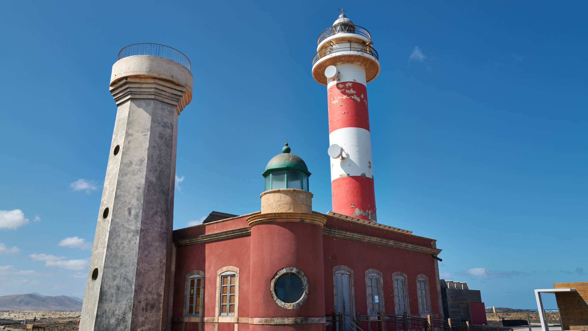 Leuchtturm Faro de Tostón El Cotillo Fuerteventura.