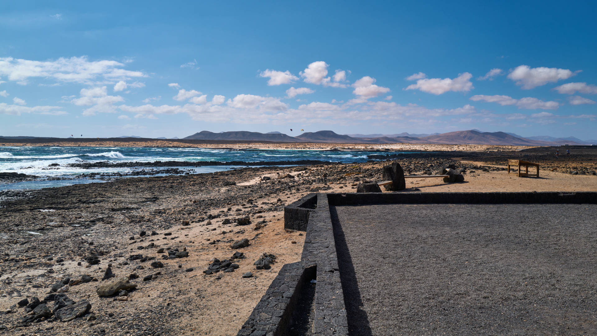 Leuchtturm Faro de Tostón El Cotillo Fuerteventura.