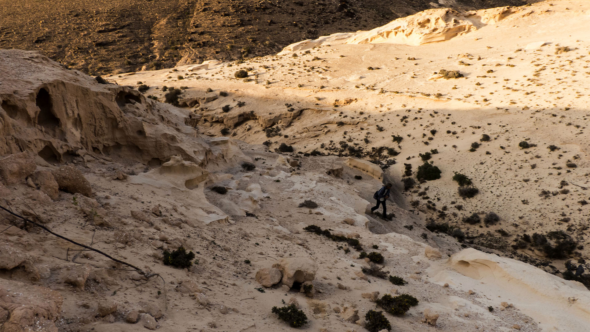 Sehenswürdigkeiten Fuerteventuras: Tindaya – Barranco de los Encantados.