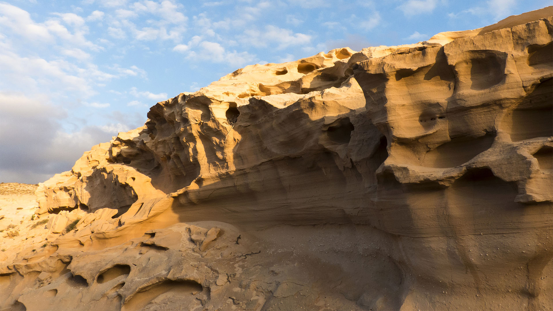 Sehenswürdigkeiten Fuerteventuras: Tindaya – Barranco de los Encantados.