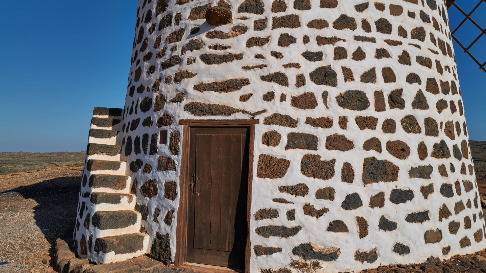 Windmühlen Villaverde Fuerteventura.