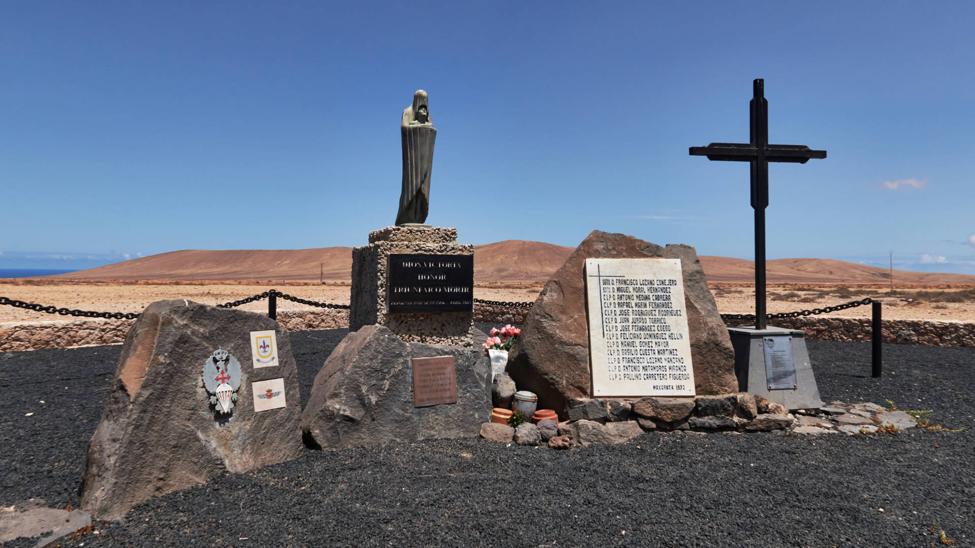 Flugfeld Tefía Fuerteventura.