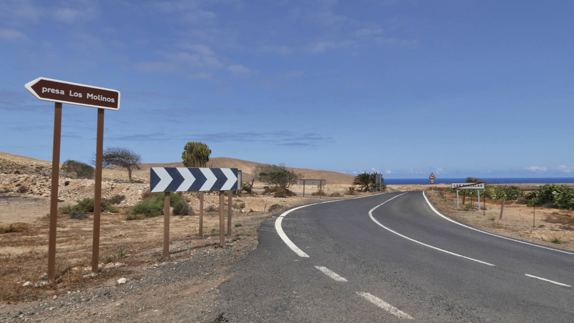 Embalse de los Molinos Fuerteventura.