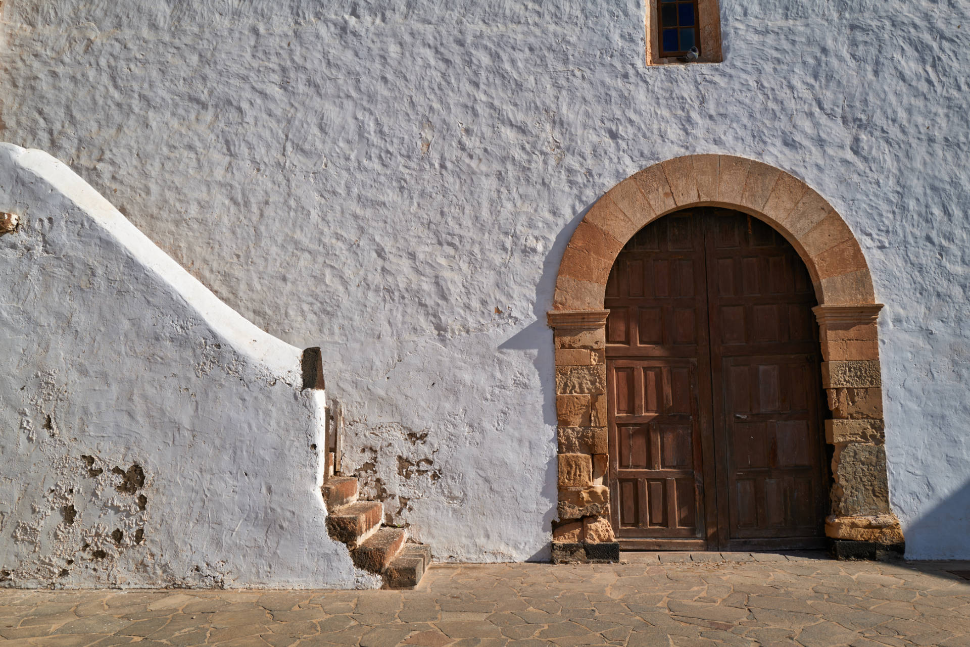 Iglesia Nuestra Señora de la Candelaria La Oliva Fuerteventura.