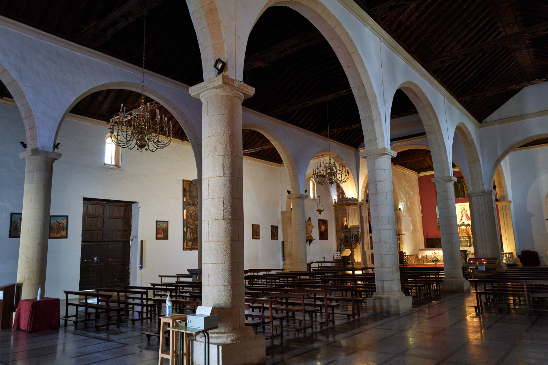 Iglesia Nuestra Señora de la Candelaria La Oliva Fuerteventura.