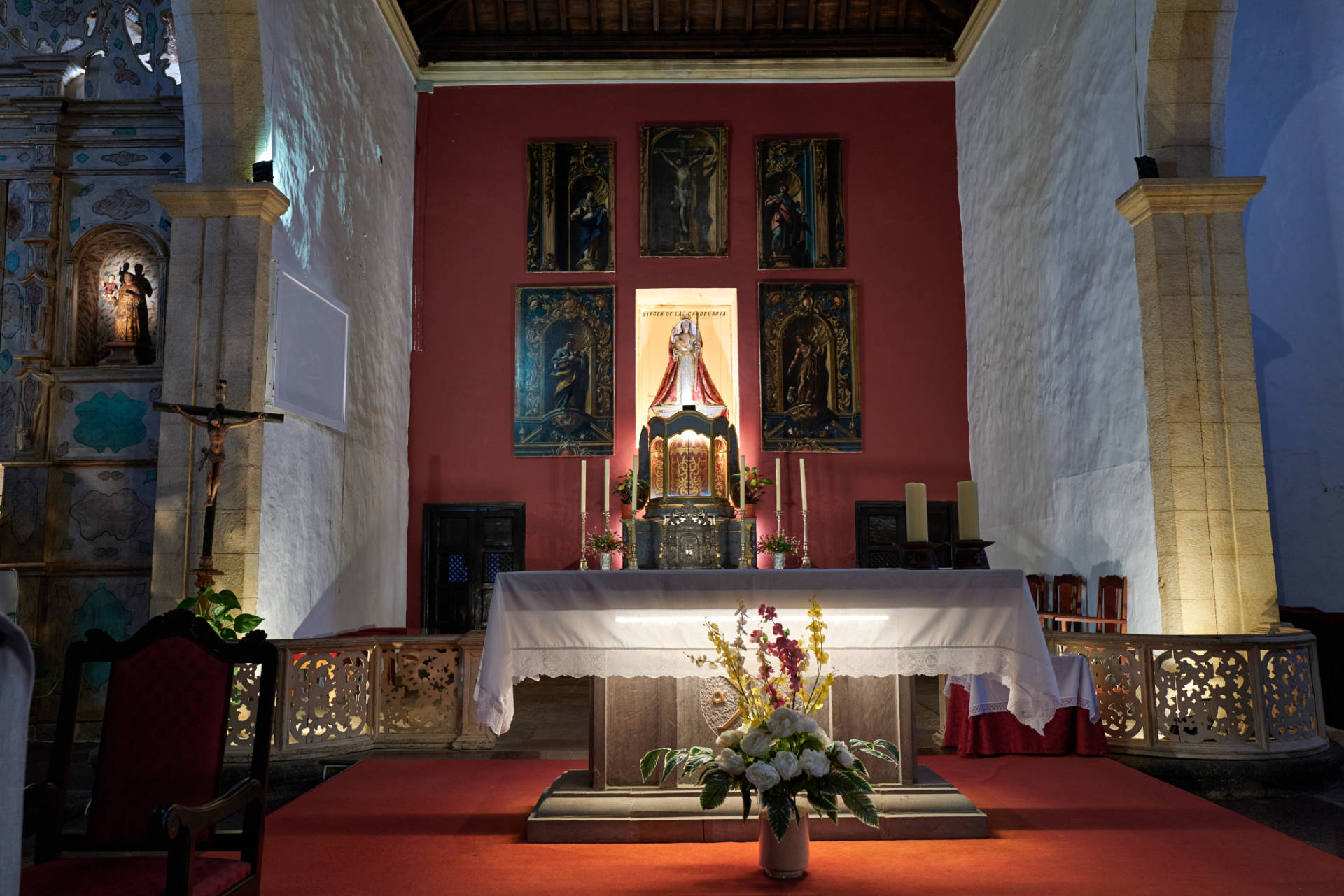 Iglesia Nuestra Señora de la Candelaria La Oliva Fuerteventura.