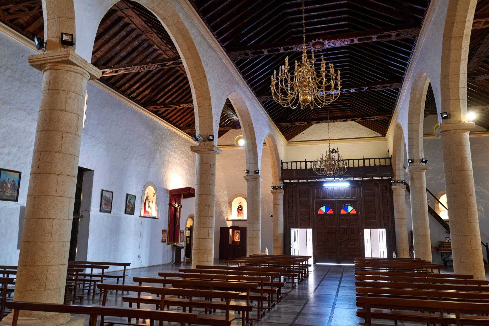 Iglesia Nuestra Señora de la Candelaria La Oliva Fuerteventura.