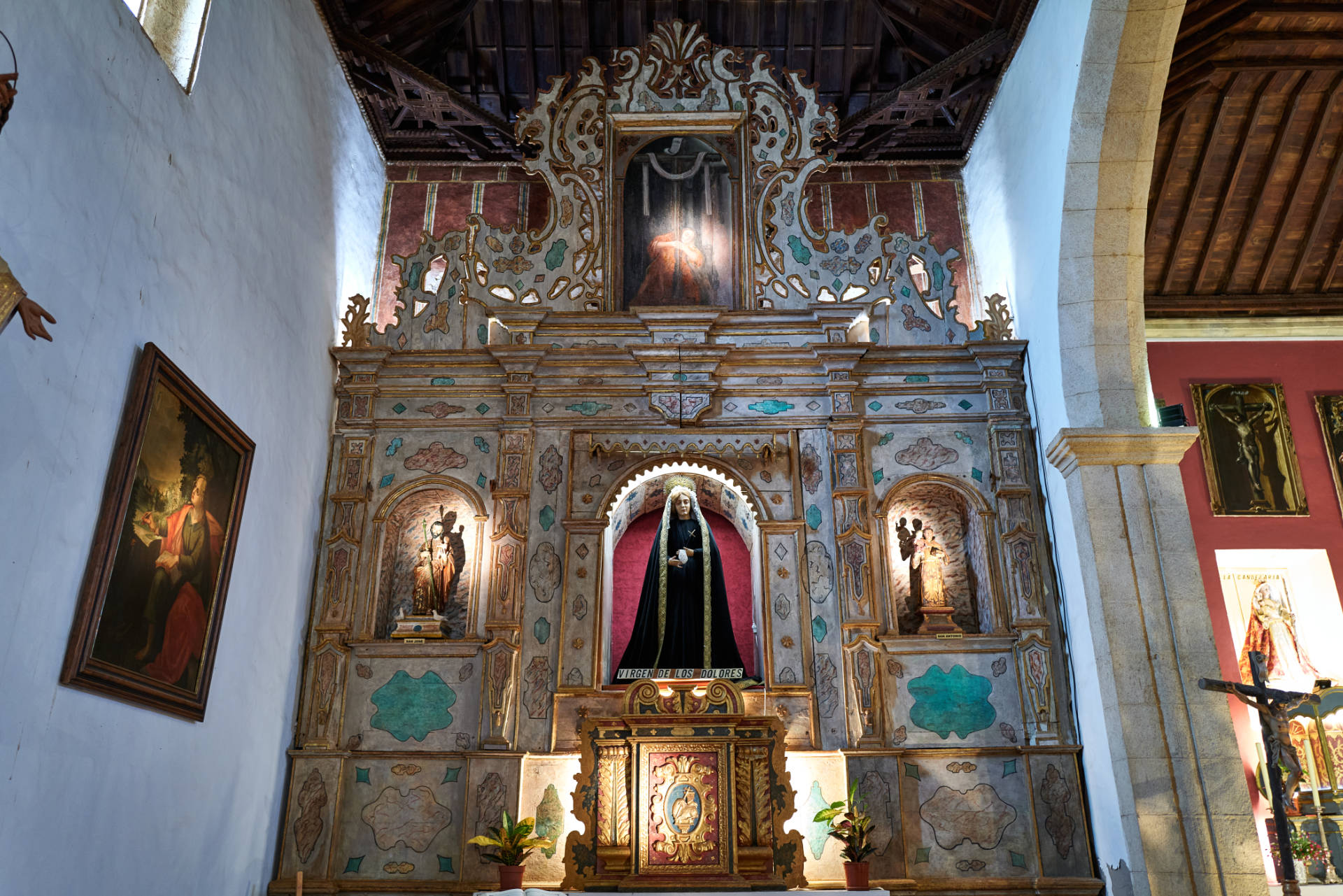 Iglesia Nuestra Señora de la Candelaria La Oliva Fuerteventura.