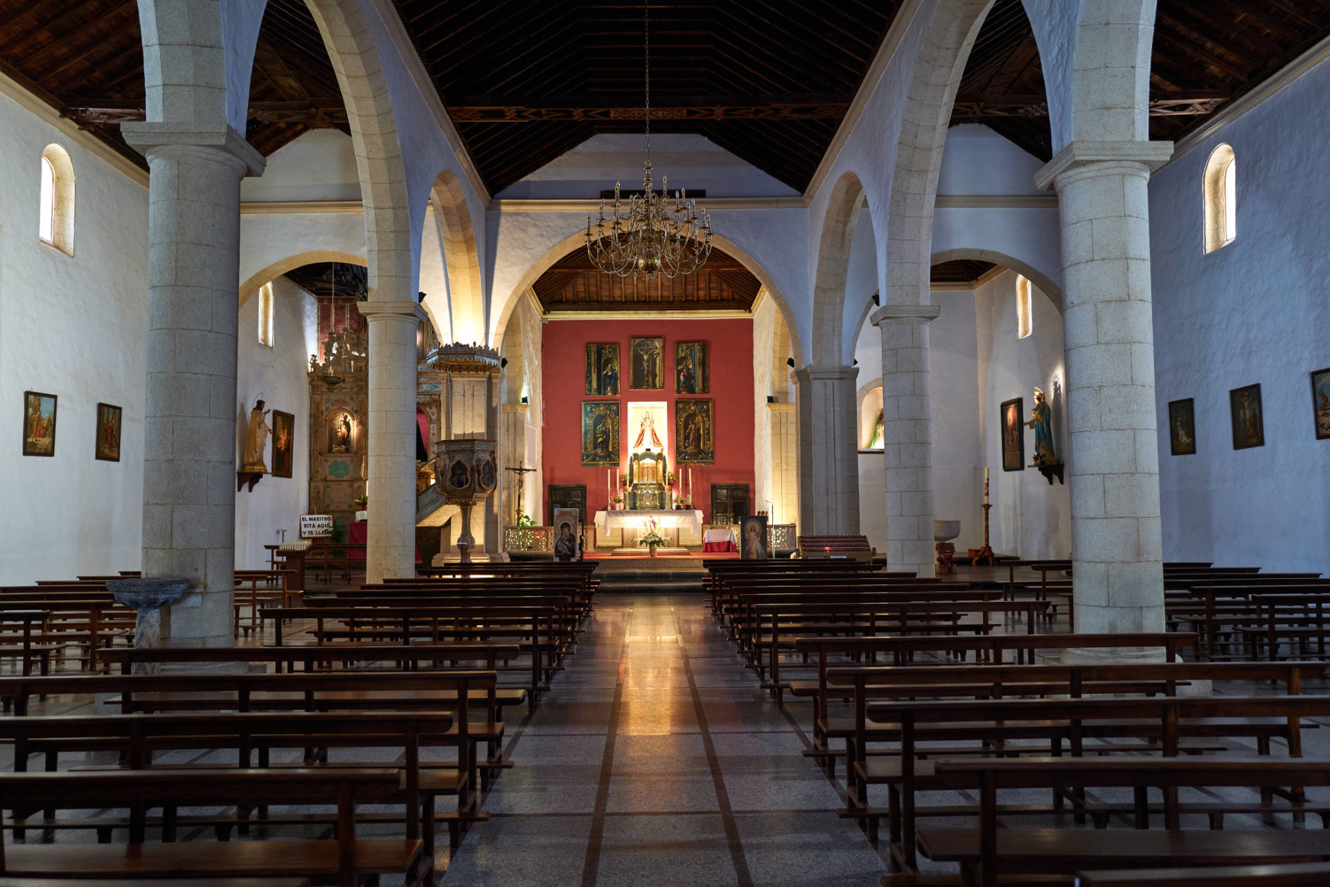 Iglesia Nuestra Señora de la Candelaria La Oliva Fuerteventura.