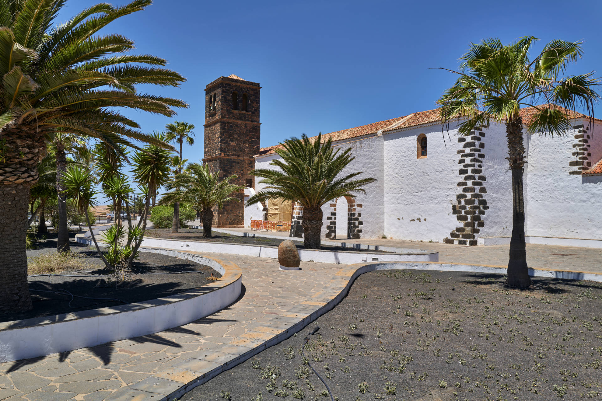 Iglesia Nuestra Señora de la Candelaria La Oliva Fuerteventura.