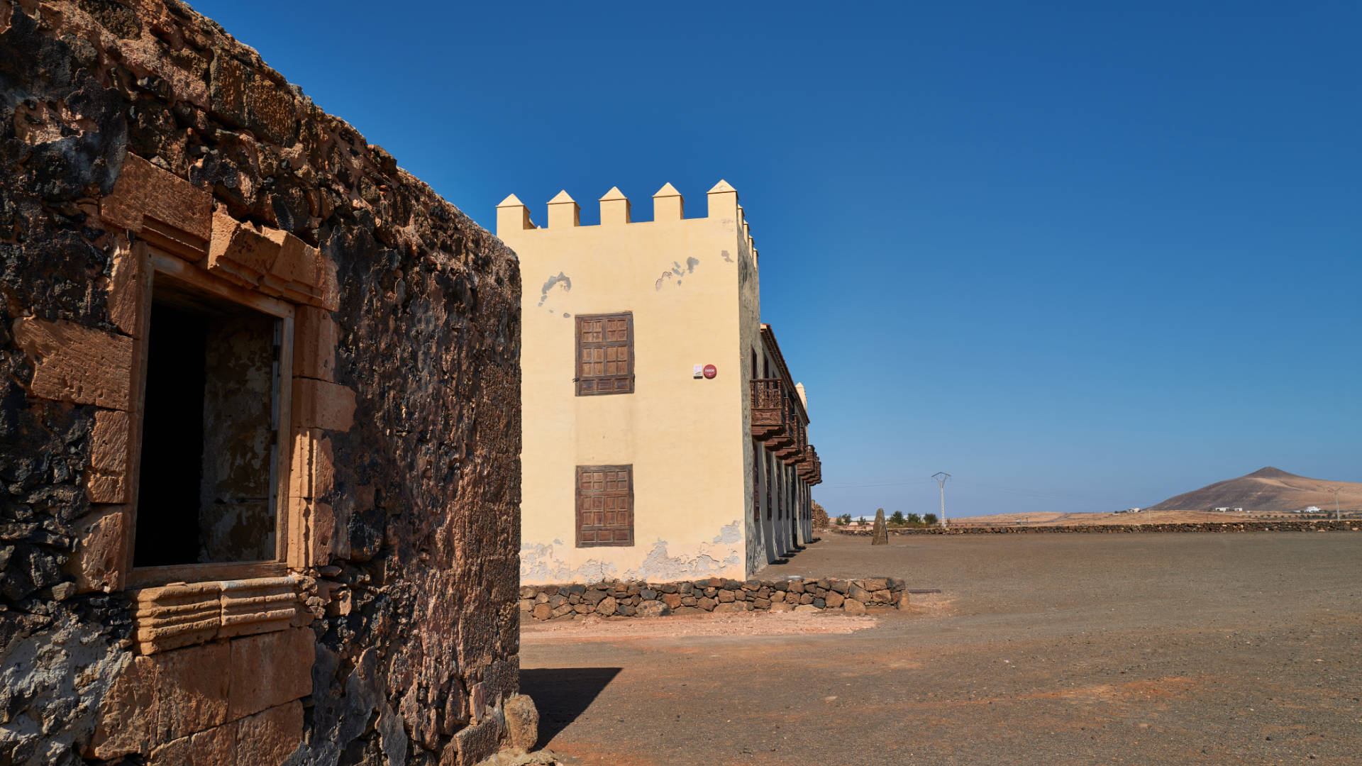 Casa de los Coroneles La Oliva Fuerteventura.