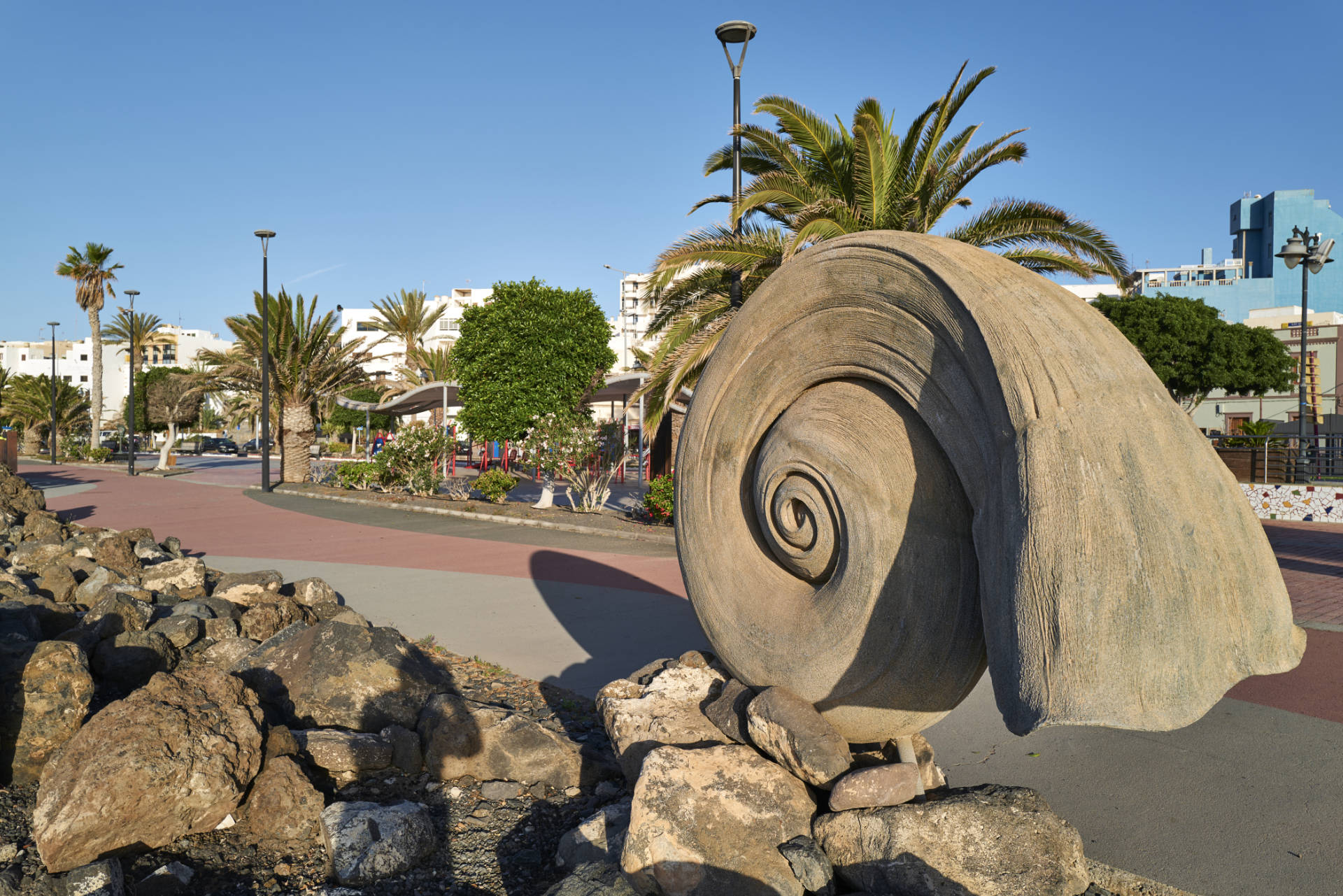 Parque de Esculturas Puerto del Rosario Fuerteventura.